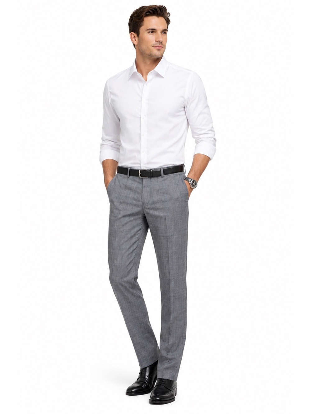 Original Penguin Blue and Gray Plaid Pants